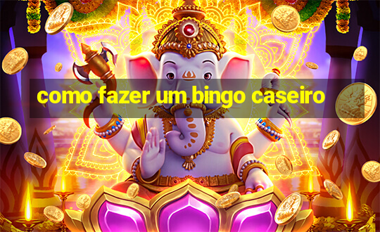 como fazer um bingo caseiro