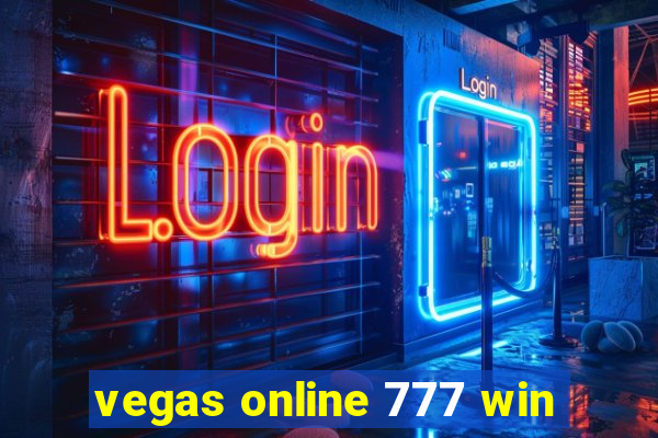 vegas online 777 win