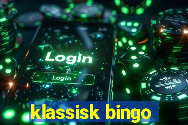 klassisk bingo