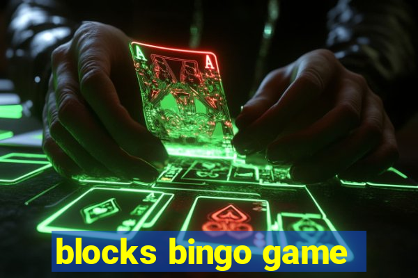 blocks bingo game