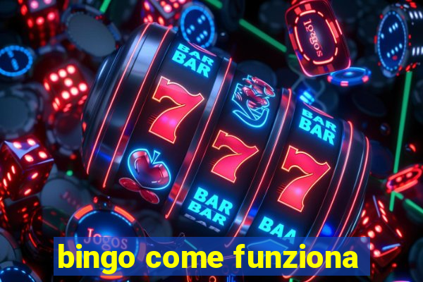 bingo come funziona