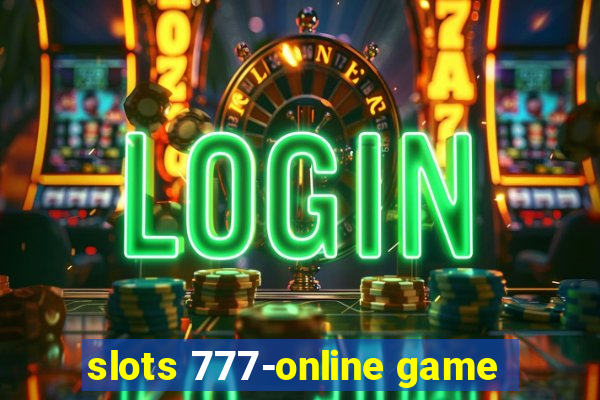 slots 777-online game