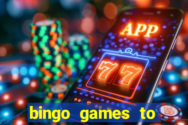 bingo games to play for free