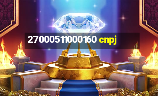 27000511000160 cnpj