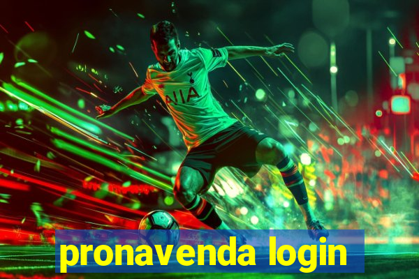 pronavenda login