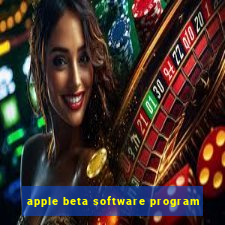 apple beta software program