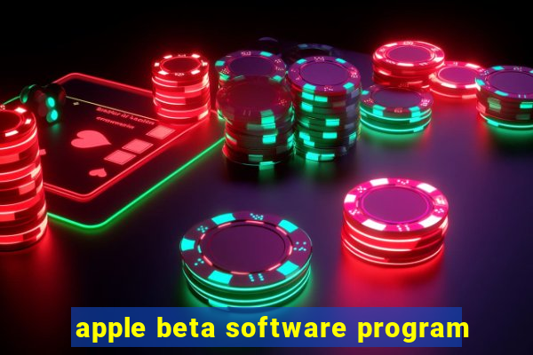 apple beta software program