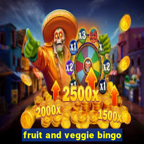 fruit and veggie bingo