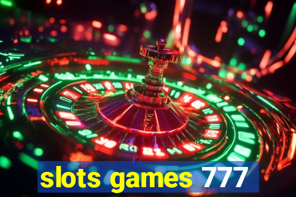 slots games 777