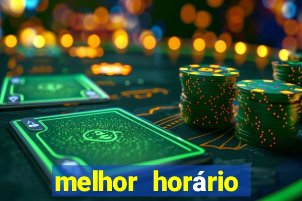 melhor horário para jogar fortune ox hoje