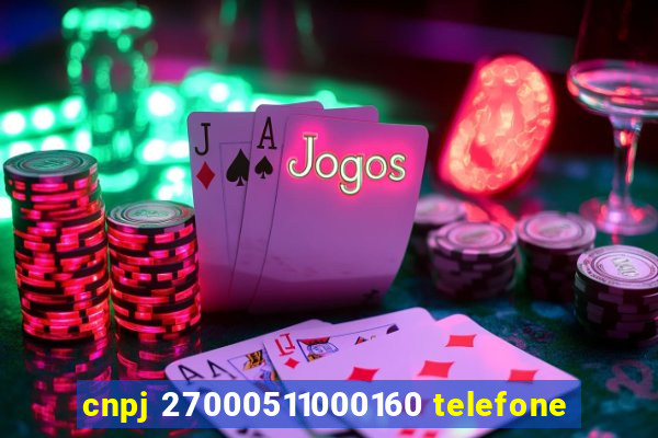 cnpj 27000511000160 telefone