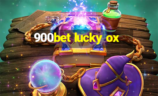 900bet lucky ox