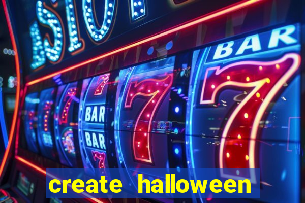 create halloween bingo card