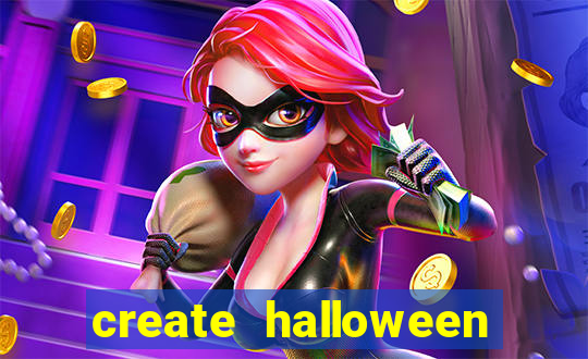 create halloween bingo card