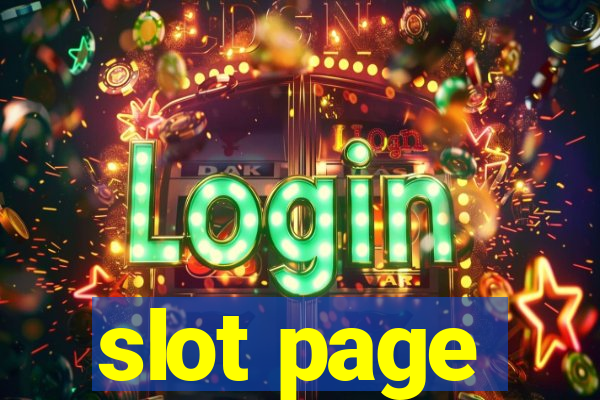 slot page