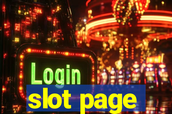 slot page