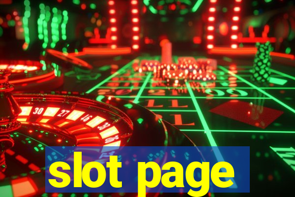 slot page