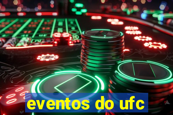 eventos do ufc