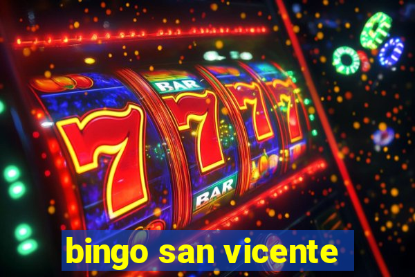 bingo san vicente