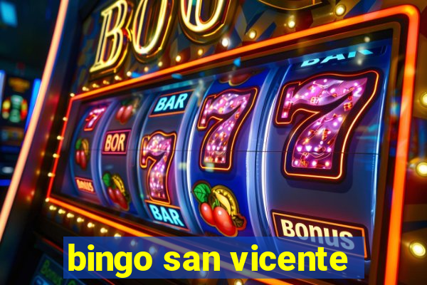 bingo san vicente