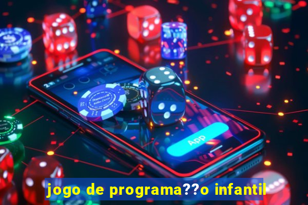 jogo de programa??o infantil