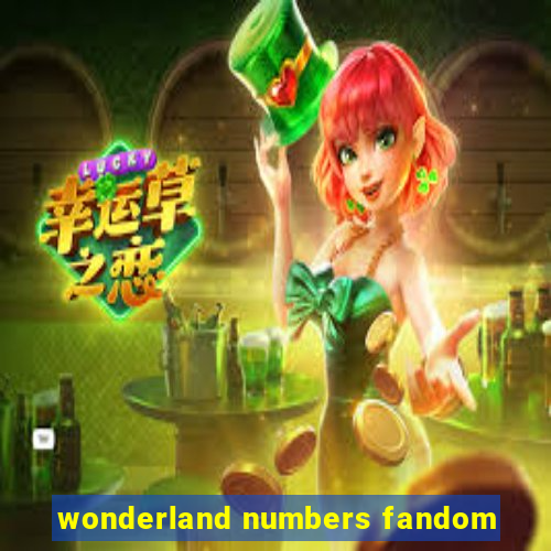 wonderland numbers fandom