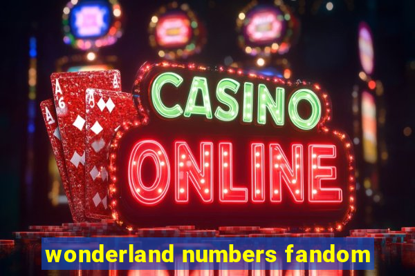 wonderland numbers fandom