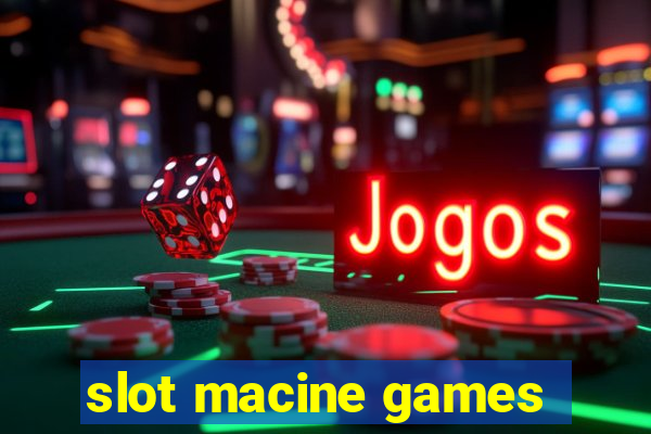 slot macine games