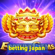 betting japan