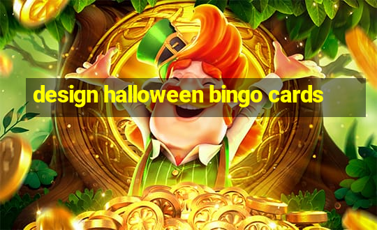 design halloween bingo cards