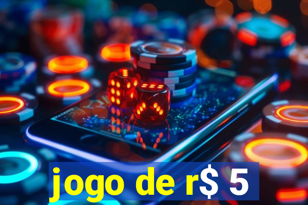 jogo de r$ 5