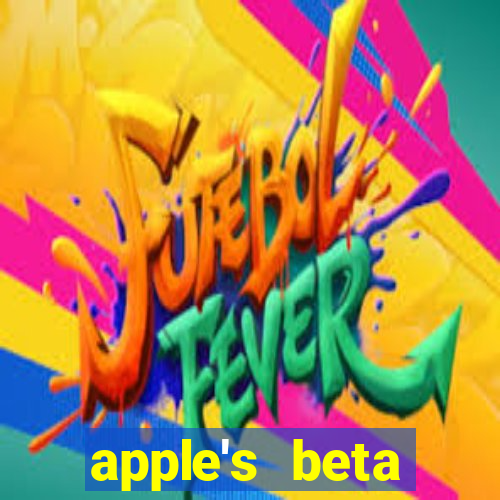 apple's beta software program