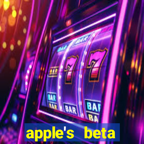 apple's beta software program