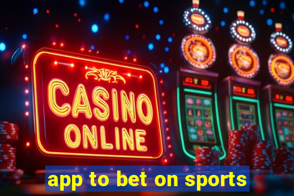 app to bet on sports