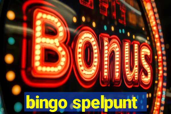 bingo spelpunt