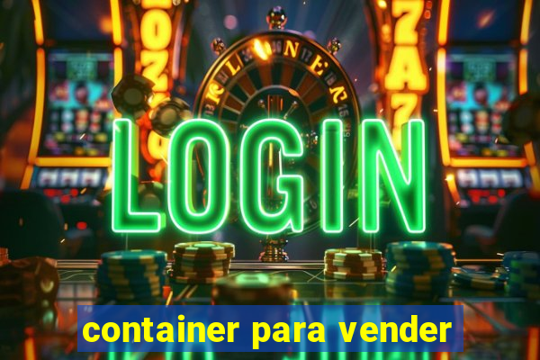 container para vender