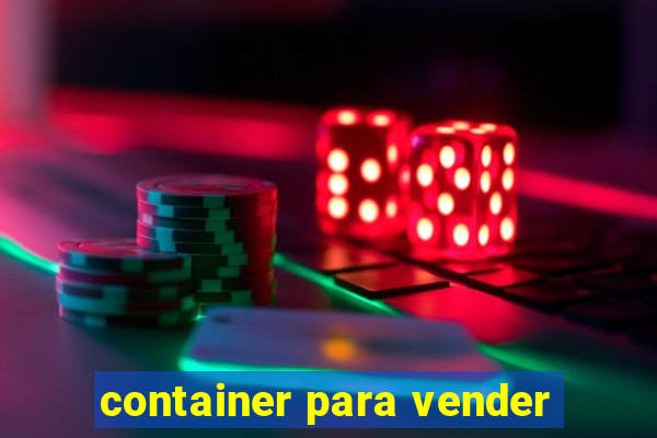 container para vender