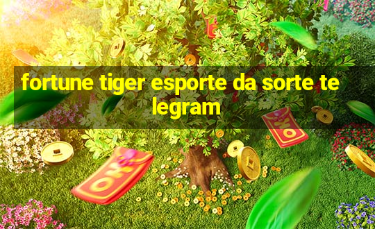 fortune tiger esporte da sorte telegram