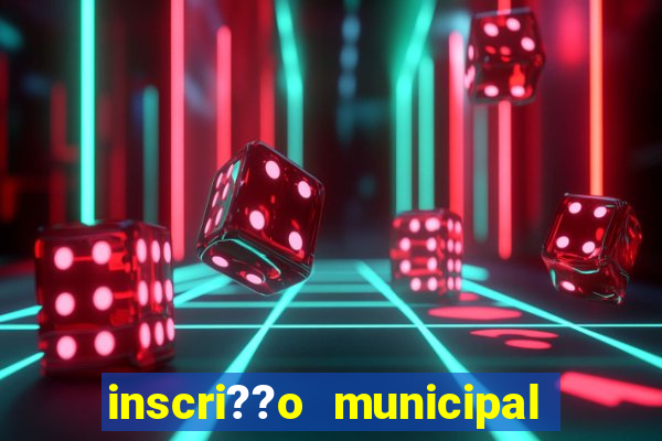 inscri??o municipal porto alegre