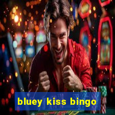 bluey kiss bingo