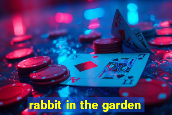 rabbit in the garden