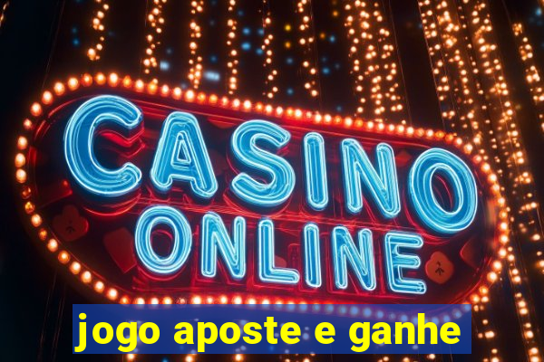 jogo aposte e ganhe