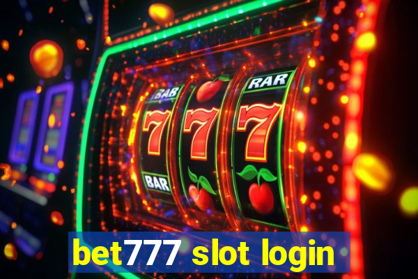 bet777 slot login