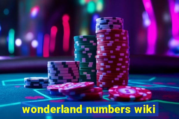 wonderland numbers wiki