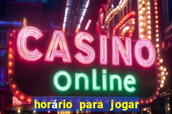 horário para jogar fortune dragon