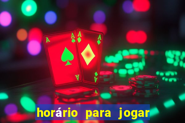 horário para jogar fortune dragon