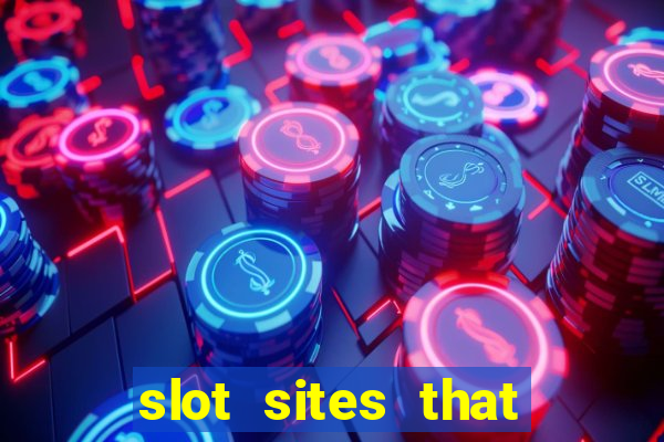 slot sites that accept paypal