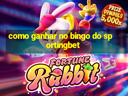 como ganhar no bingo do sportingbet