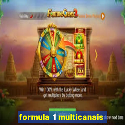 formula 1 multicanais