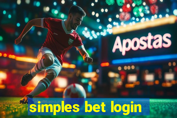 simples bet login